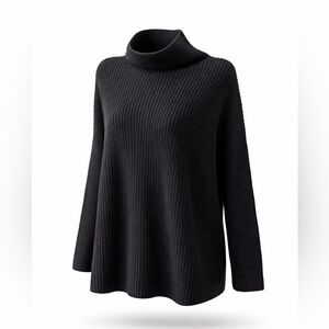 Naadam oversized sweater ribbed wool cashmere